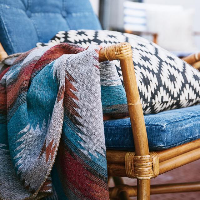 東谷 ロッキングチェア パーソナルチェアー ラタン材 リラックスチェア