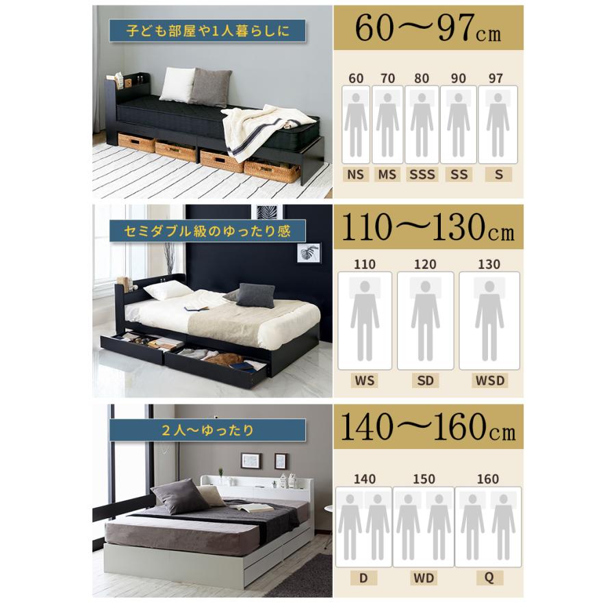 フレームのみ ベッドフレーム 幅80cm SSS スモールセミシングル 単品