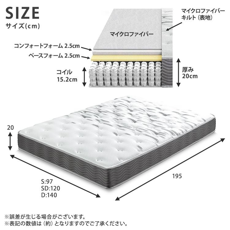 ZINUS Extra Firm ジヌス ハイブリッド マットレス 高密度 高反発