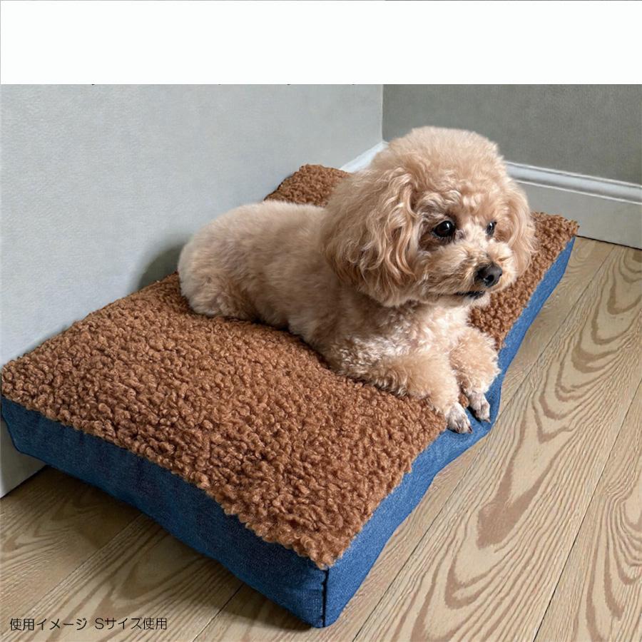 「中古」大型犬用ベッド・マット付 犬 ドッグベッド 犬用ベッド 本体 大型犬 多頭飼い用 サークル 犬