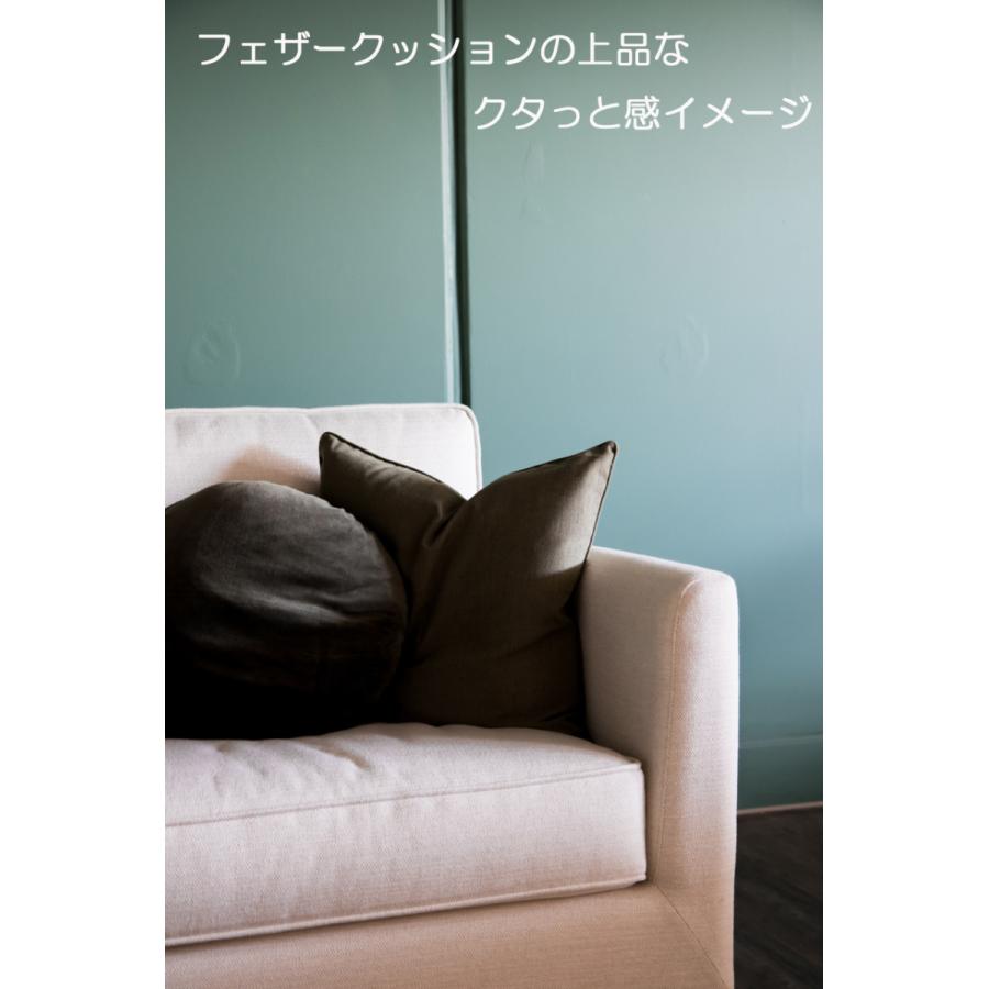 NEW ヌードクッション フェザー クッション本体 羽根クッション 防ダニ