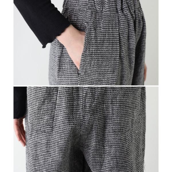 SO エスオー パンツ SB-1784 カーブパンツ ゆったり ウエストゴム 麻 綿 セットアップ レディース ナチュラル カジュアル 大人ナチュラル 無地 千鳥 春 夏 | SO(ファッション) | 17