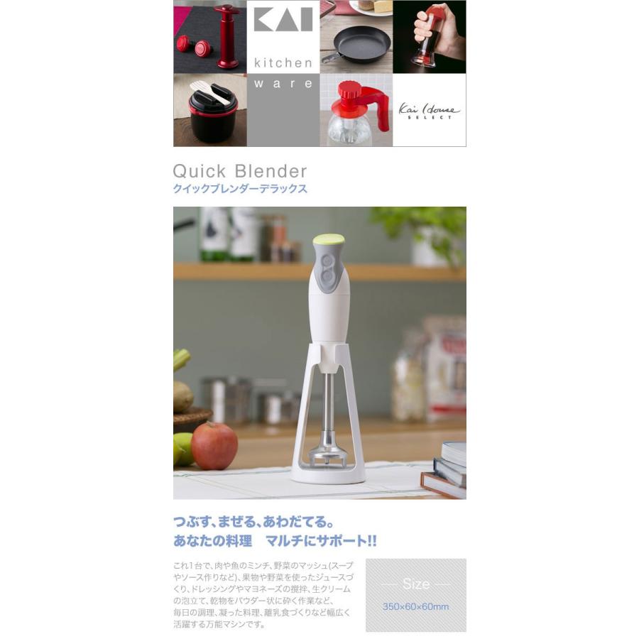 貝印 カイハウスセレクト クイックブレンダーデラックス DK-5205