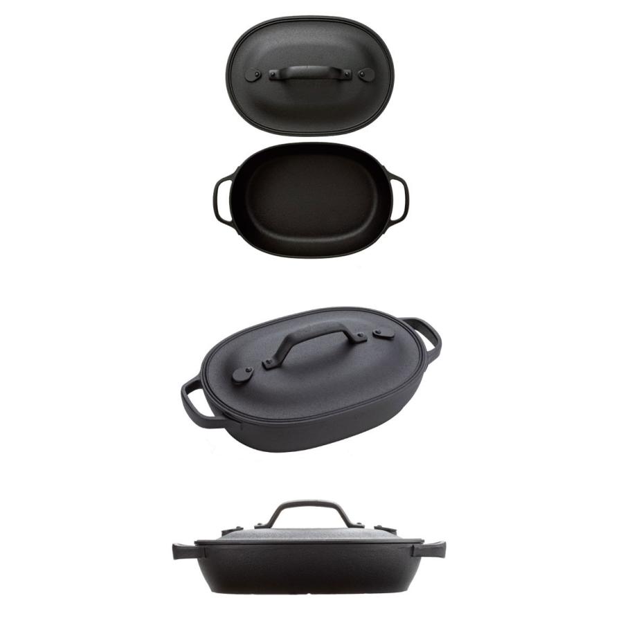 及源鋳造（OIGEN） オイゲン 南部鉄器 盛栄堂 クックトップオーバルL