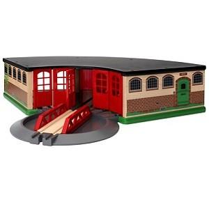 BRIO　ブリオ　レールウェイ　大型車庫　33736