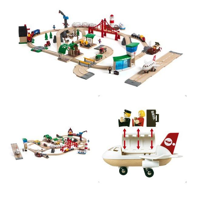 BRIO ブリオ レールウェイ ワールドデラックスセット 33766