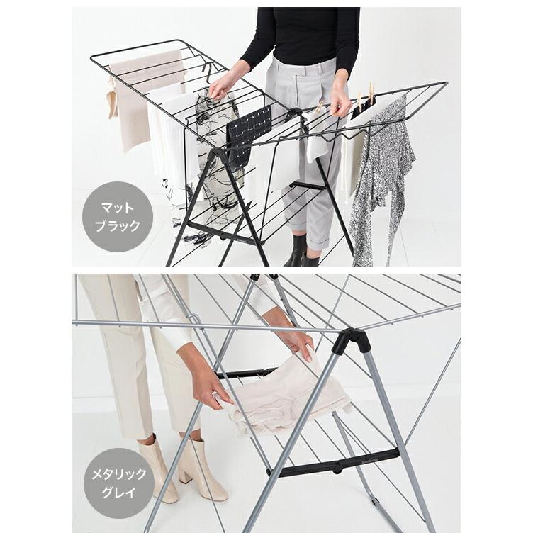 注文割引 brabantia ブラバンシア ハングオン ドライングラック 20M 折りたたみ式 物干し 部屋干し ブラバンシア ドライングラック 物干しスタンド 15M 折りたたみ式 部屋干し フレッシュホワイト 403323