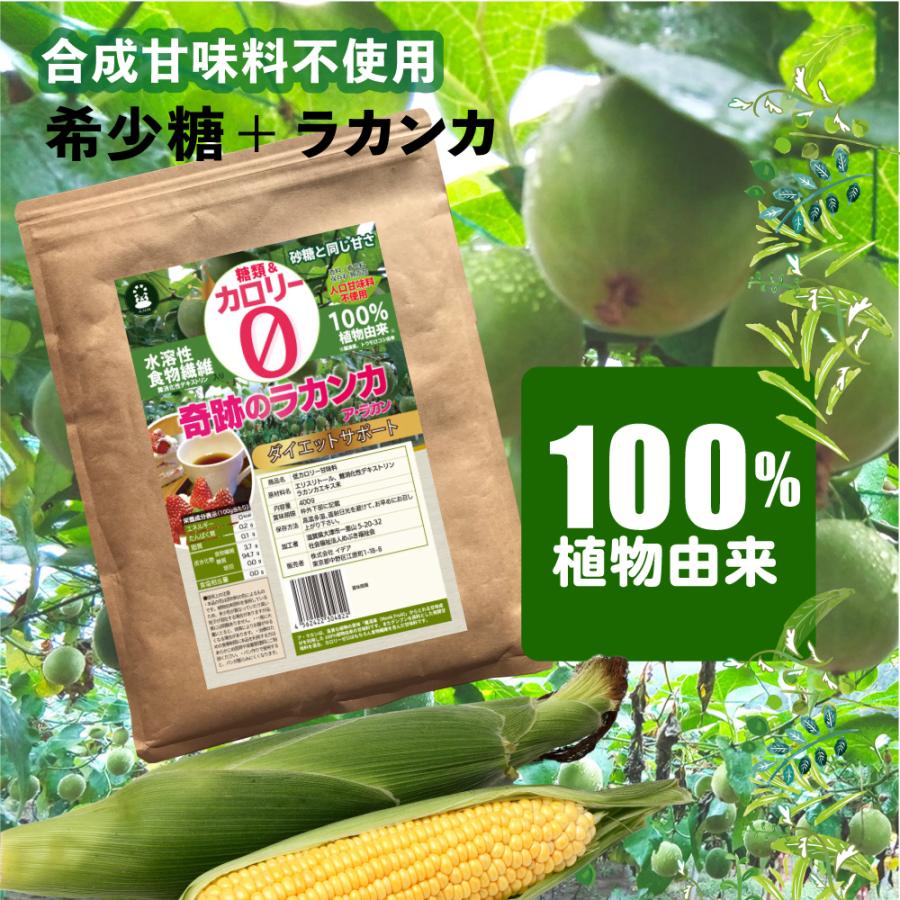 ラカンカ 羅漢果 デキストリン入 奇跡のラカンカ 400g 1袋 エリスリトール らかんか カロリーゼロ 甘味料 ダイエット 甘味料 S 0 ラカンカエキス配合 Ys Aa Pd400 イデア アイプレッソ 通販 Yahoo ショッピング