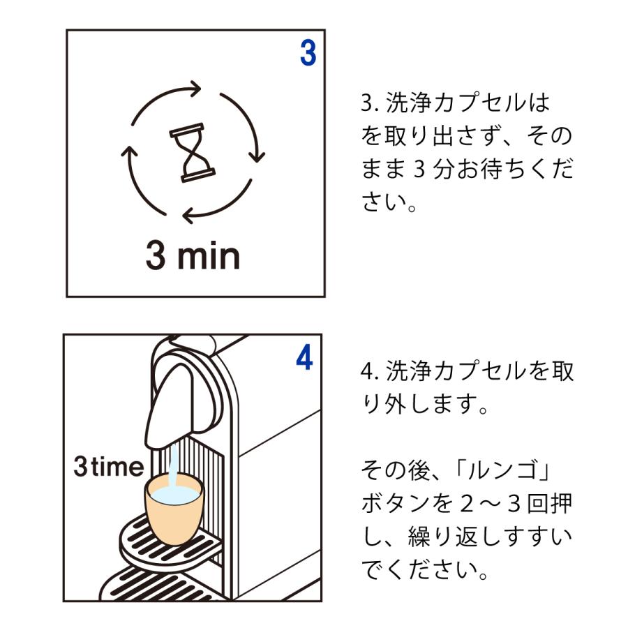 NEW限定品】 ネスプレッソコーヒーメーカー専用 湯垢洗浄剤 100ml × 2箱 ネスプレッソ洗浄剤&正規品カプセルコーヒー