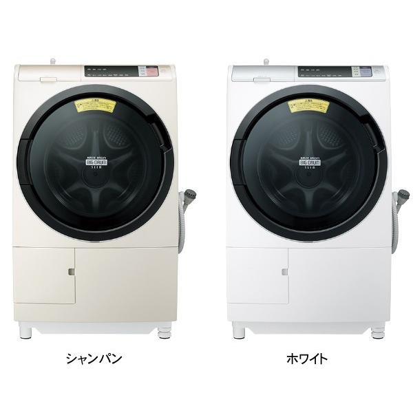 ドラム式洗濯乾燥機 11kg 左 BD-SV110A シャンパン ホワイト 代 ドラム式洗濯乾燥機 11kg 左 BD-SV110A シャンパン ホワイト 代