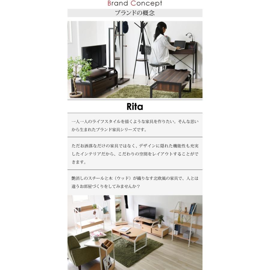 デスク ワークデスク PCデスク パソコンデスク パソコン用 Rita