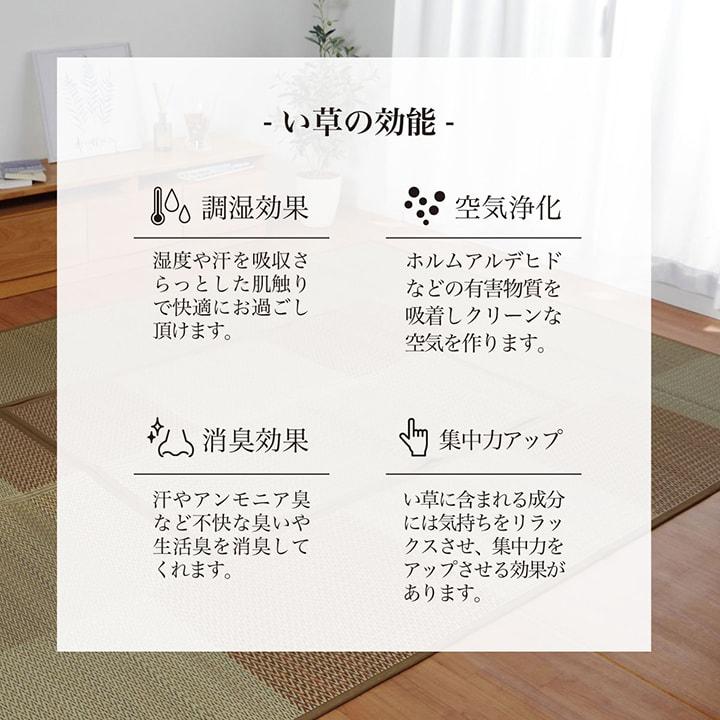 堀こたつ 掘りごたつ 堀り 炬燵 い草 ラグ 敷 市松 くり抜き 付属 連結
