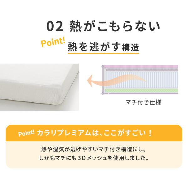未使用　敷布団　karari PREMIUM　カラリプレミアム　セミダブル 敷き布団 敷布団 ダブル フトンマットレスという、睡眠革命。 karari