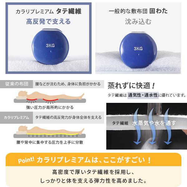 敷き布団 敷布団 シングル フトンマットレスという、睡眠革命。 karari