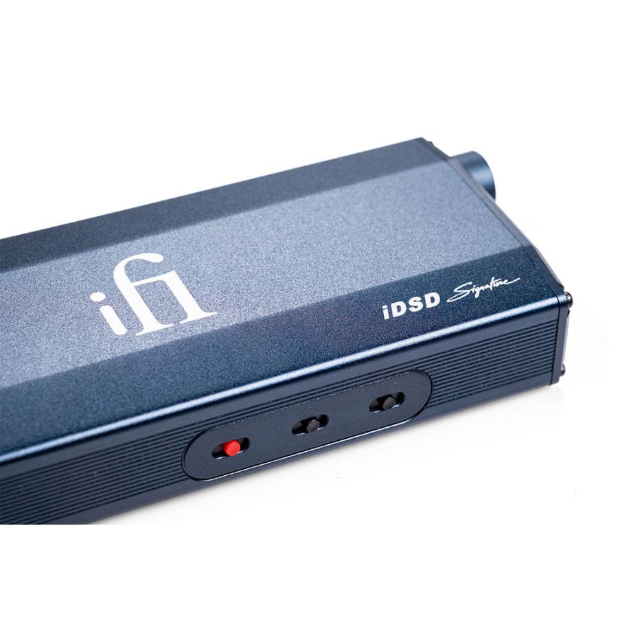 ヘッドホンアンプ ハイレゾ対応 バッテリー内蔵 DAC ヘッドフォンアンプ iFi Audio micro iDSD Signature