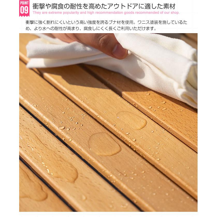 キャンプテーブル 単品 天然木 折り畳み 幅62 おしゃれ カントリー DO