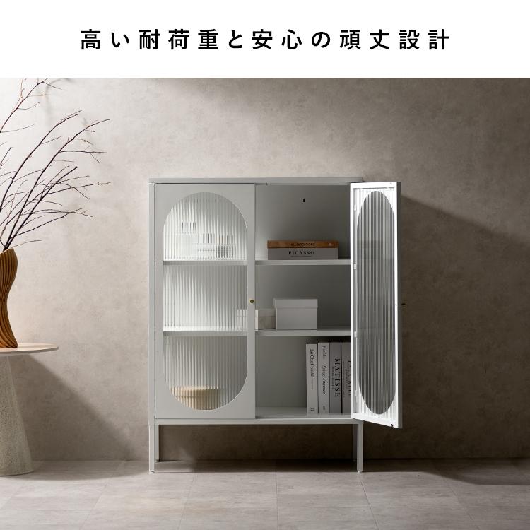 F 新品 キャビネット 110 白 本棚 食器棚 収納 ホワイト アンティーク 宮武製作所 本棚 食器棚 cbn-1100 ガラス 収納 おしゃれ 北欧 モダン