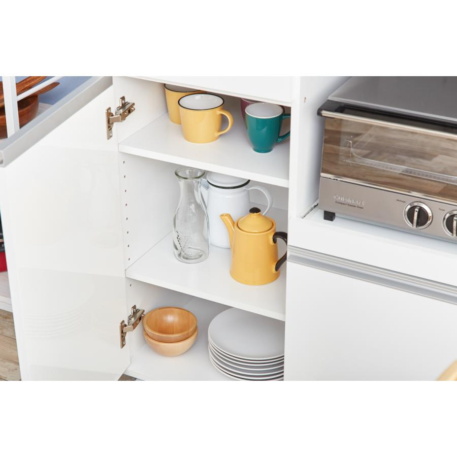 オリバさん】80×61高さ85 棚付きカウンターテーブル オリバさん】80×