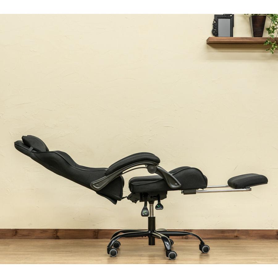 サカベ ゲーミングチェア フットレスト付き メッシュ おしゃれ サカベ ゲーミングチェア フットレスト付き メッシュ おしゃれ