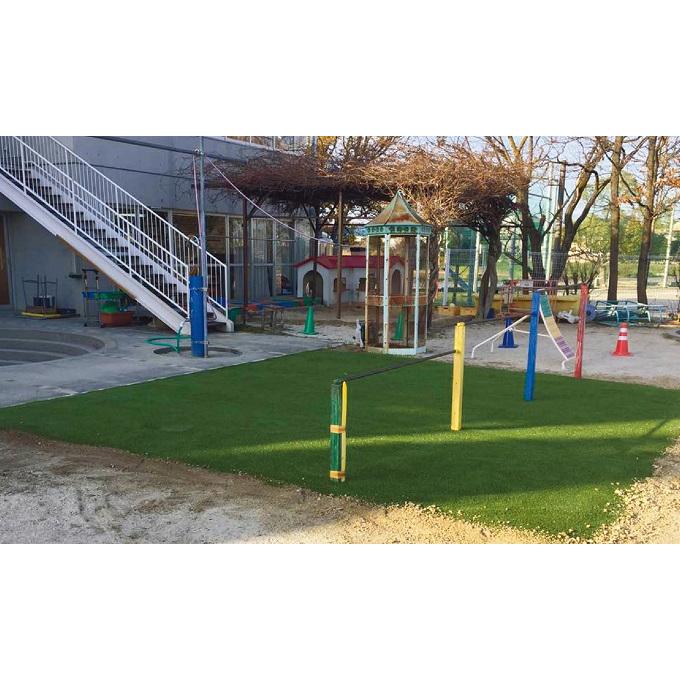 人工芝用 下地シート クッション 人工芝専用 アンダーパッド 幅1m 長さ10m タフパッド 安全 園庭 キッズルーム 子供部屋 衝撃吸収 メモリーターフ副材 TP-0110の画像