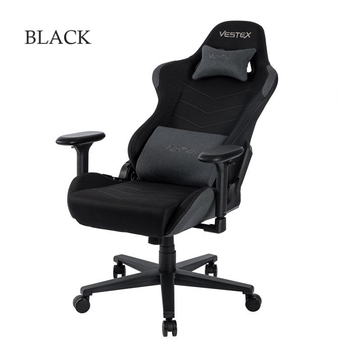 ゲーミングチェア eスポーツ ランバーサポート振動 VESTEX S1 単色 4色