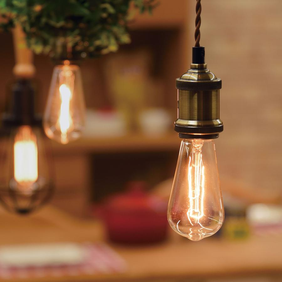 照明 LED対応 ペンダントライト 白熱電球 エジソン電球の画像