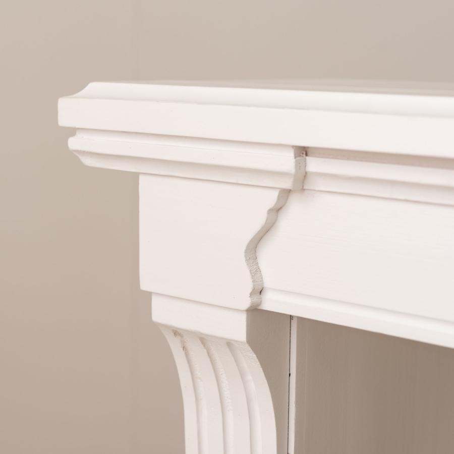 マントルピース 暖炉 ホワイト おしゃれ 杉 木製 北欧 小物 装飾