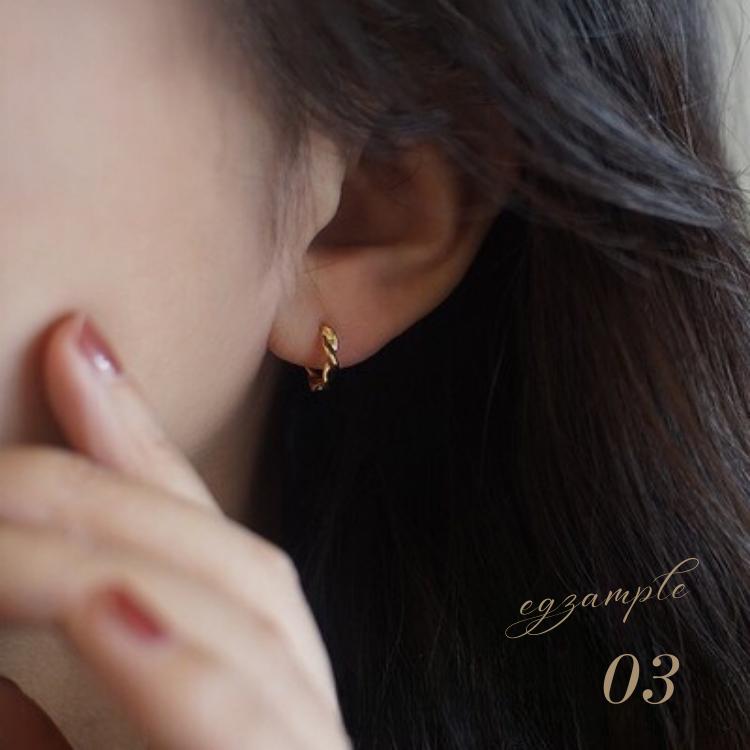 ピアス アレルギー対応 ステンレス つけっぱなし フープピアス 小さい 
