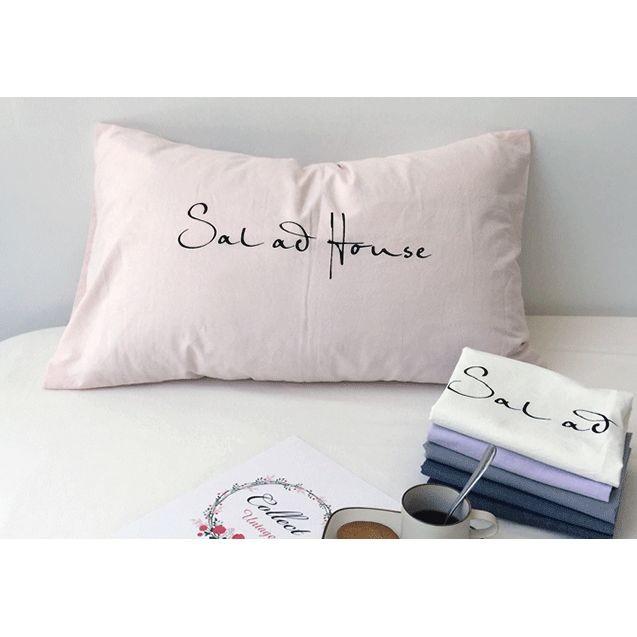 カラー豊富 Sau At Home オシャレロゴ シンプル ピローケース 枕カバー Rf Pillow 0006 Roomfort 通販 Yahoo ショッピング