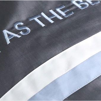 Sd D Q ペールトーン トリコロールカラー ラインデザイン コットン ベッドカバー 4点セット Rf Set 0254 Roomfort 通販 Yahoo ショッピング