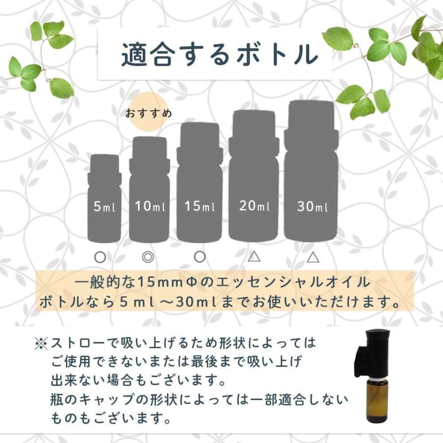 アロマディフューザー スターターセット 精油6種 オープナー付 ネブライザー コードレス 車 充電式 Lapature | Lapature | 03