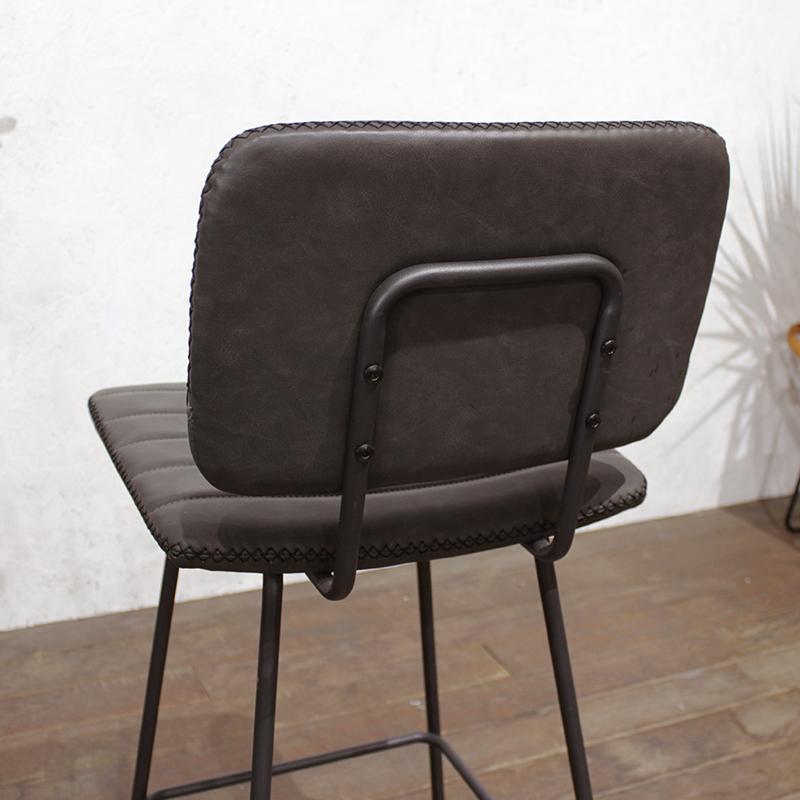 カウンターチェア 4脚セット ハイチェア ブラック色シート 全3色 幅43.5×奥行50.5×高さ95cm 座面高 65.5cm CYK11-BC_12