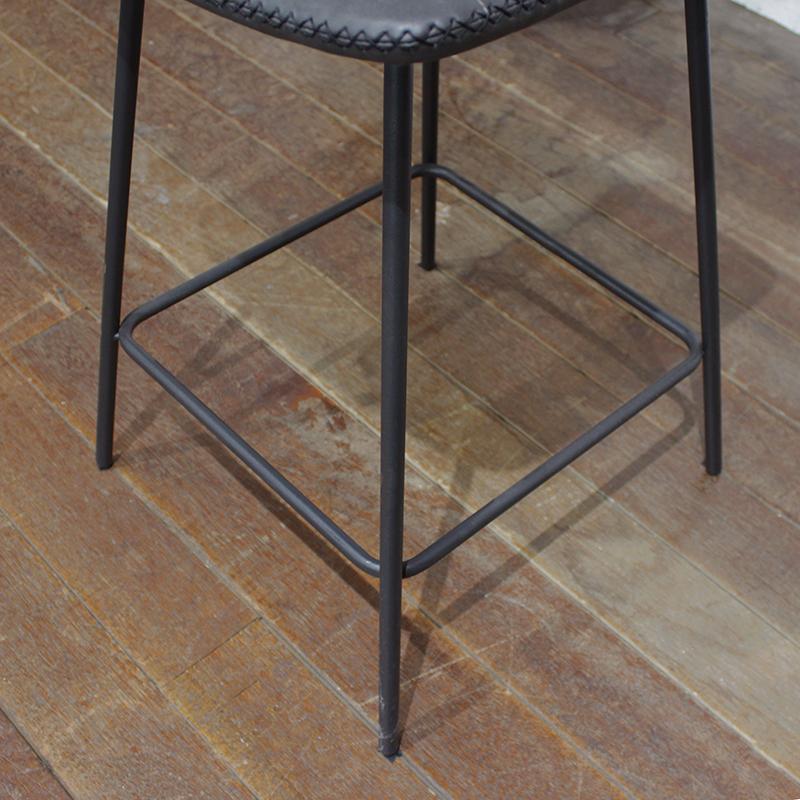 カウンターチェア 4脚セット ハイチェア ブラック色シート 全3色 幅43.5×奥行50.5×高さ95cm 座面高 65.5cm CYK11-BC_13