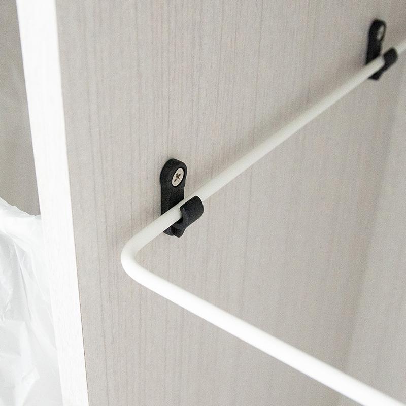 ダストボックス プッシュ扉 1台単品 ホワイト/全3色 45L×2か所 幅50×奥行き30×高さ80cm 分別 ゴミ箱 大容量 ウッド 木目 EPO-C-DB |  | 10