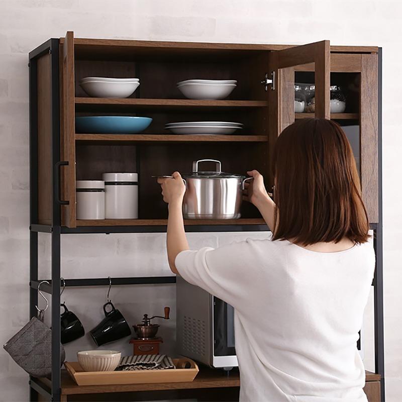 レンジボード 食器棚 幅89cm【店頭取引限定】【中古品】早い者勝ち！お得な
