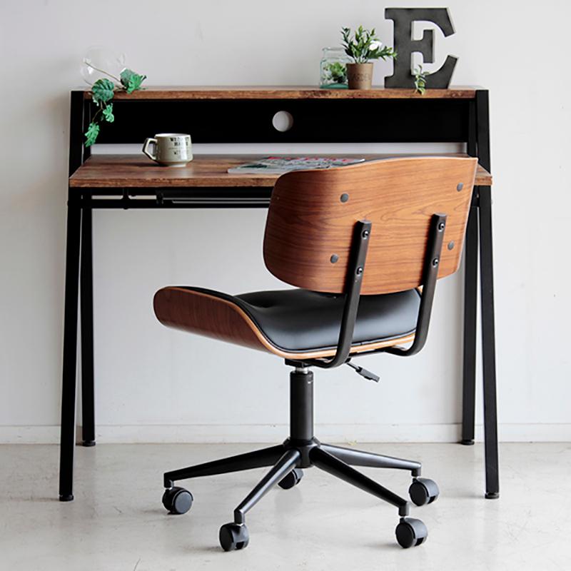 ワークチェア オフィスチェア 4脚セット ブラック色/全2色 合成皮革 積層合板 スチール脚 昇降 回転 GLM-WC |  | 12