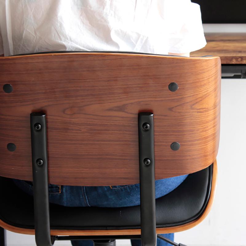 ワークチェア オフィスチェア 4脚セット ブラック色/全2色 合成皮革 積層合板 スチール脚 昇降 回転 GLM-WC |  | 13