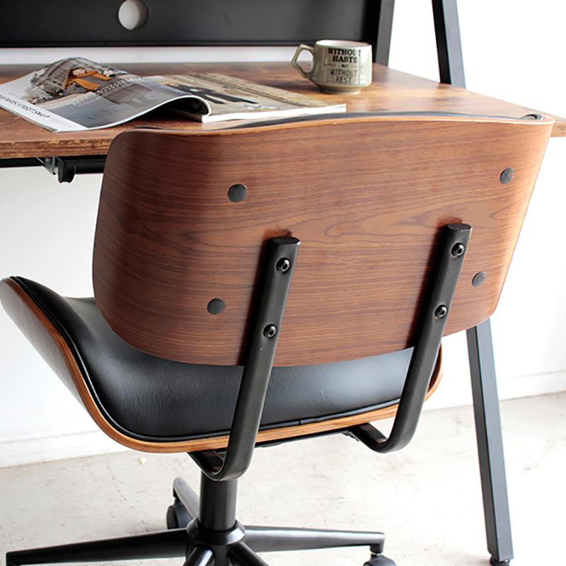 ワークチェア オフィスチェア 4脚セット ブラック色/全2色 合成皮革 積層合板 スチール脚 昇降 回転 GLM-WC |  | 14