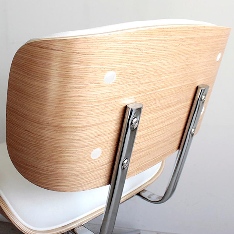 ワークチェア オフィスチェア 2脚セット ホワイト色/全2色 合成皮革 積層合板 スチール脚 昇降 回転 幅58.5cm GLM-WC |  | 07