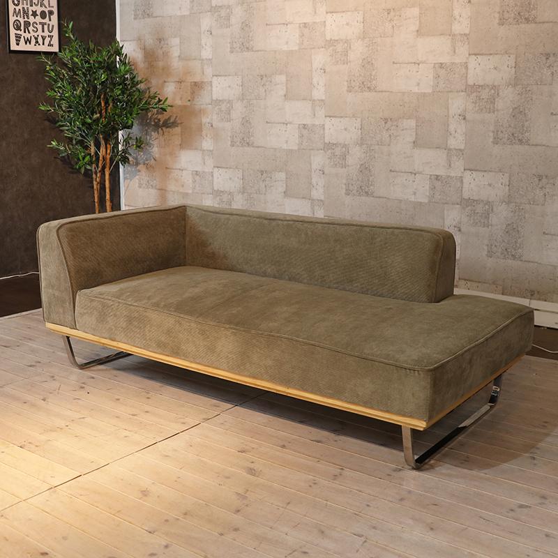 新品　ソファ　2人掛け　2人掛けソファ　ソファー　グリーン 緑色二人掛けソファ（東京インテリア_Nアモーレ） SF-3862