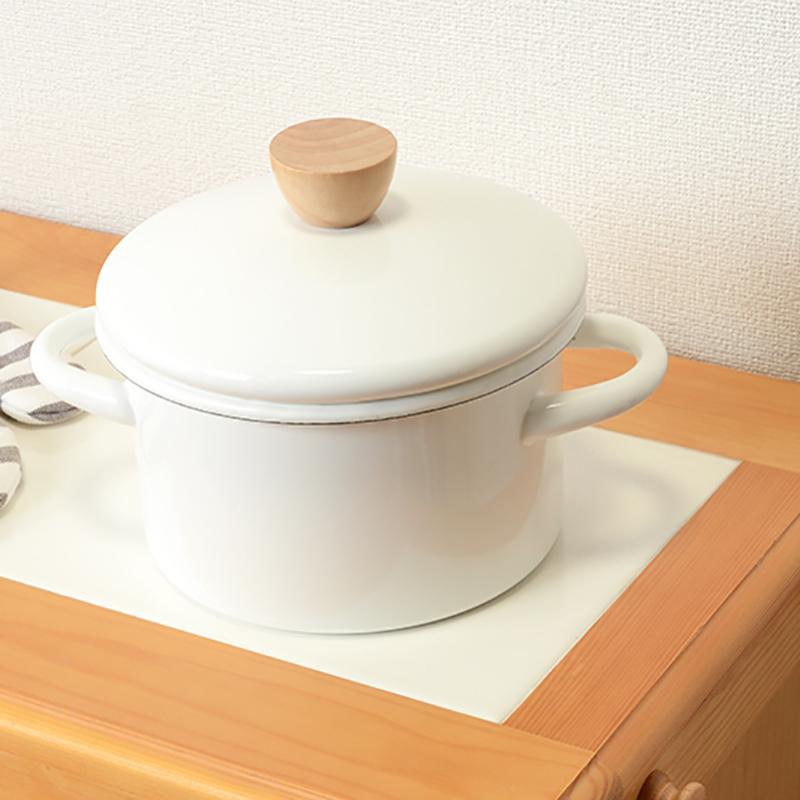 ダストボックス付きキッチンカウンター 幅59cm 2台セット ナチュラル色 天板タイル 25L×2分別 フラップ扉 木製 MUD-2-DB |  | 11