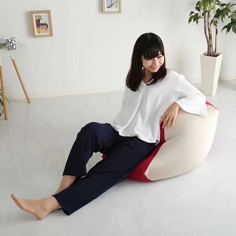 ビーズクッション PICO 3個セット Mサイズ/全3サイズ×7色 カバーが洗える ヘタリにくい新素材 座椅子 フロアクッション フロアスツール_1