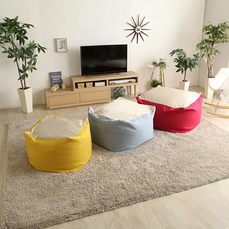 ビーズクッション PICO 2個セット XLサイズ/全3サイズ×7色 カバーが洗える ヘタリにくい新素材 幅83.5cm 座椅子 フロアクッション フロアスツール |  | 10