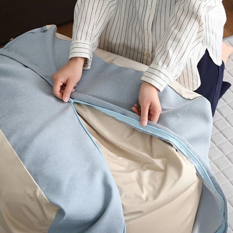 ビーズクッション PICO 2個セット XLサイズ/全3サイズ×7色 カバーが洗える ヘタリにくい新素材 幅83.5cm 座椅子 フロアクッション フロアスツール |  | 09