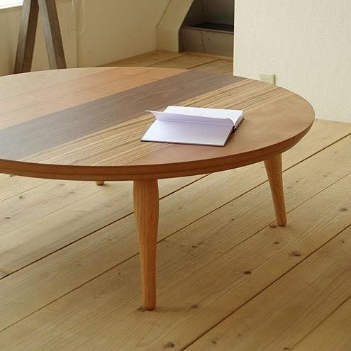 Palg 90cm ちゃぶ台 こたつ 北欧 座卓 和モダン 日本製 タモ 楕円型 Palg 90cm ちゃぶ台 こたつ 北欧 座卓 和モダン 日本製 タモ 楕円型