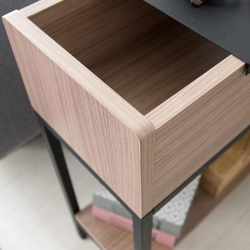 【みやび太郎】2台纏め【美品】ダークブラウン サイド（ナイト）テーブル みやび太郎】2台纏め【美品】ダークブラウン サイド（ナイト