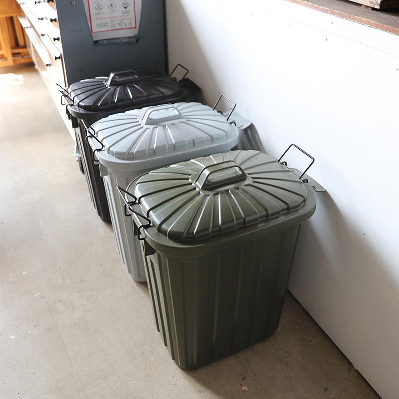 ダストボックス 3台セット ブラック/全4色 60L 日本製 高耐久 衝撃に強い ゴミ箱 ペール 店舗用 フタ付 室内 野外 ベランダ TAF-DB |  | 15
