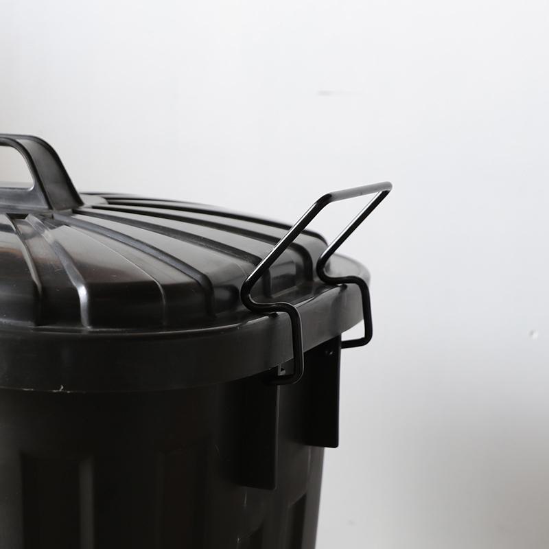 ダストボックス 3台セット ブラック/全4色 60L 日本製 高耐久 衝撃に強い ゴミ箱 ペール 店舗用 フタ付 室内 野外 ベランダ TAF-DB |  | 04