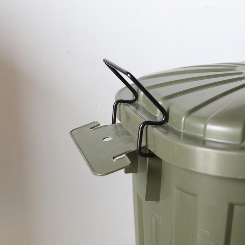 ダストボックス 2台セット グリーン/全4色 60L 日本製 高耐久 衝撃に強い ゴミ箱 ペール 店舗用 ダストBOX フタ付 室内 野外TAF-DB |  | 05