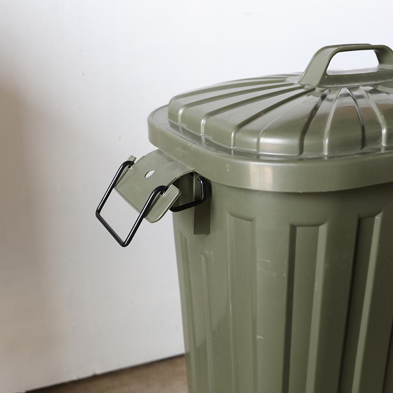 ダストボックス 2台セット グリーン/全4色 60L 日本製 高耐久 衝撃に強い ゴミ箱 ペール 店舗用 ダストBOX フタ付 室内 野外TAF-DB |  | 06